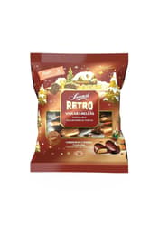 Szerencsi RETRO cream fudge Christmas pralines with dark chocolate