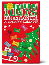 Tony's Chocolonely Christmas Countdown Advent Calendar Assorted Chocolate 225g