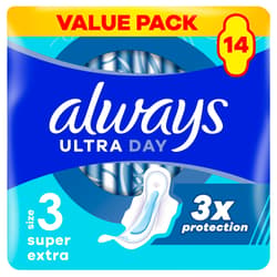 Always Ultra Night Szárnyas Egészségügyi Betét (3-as Méret)