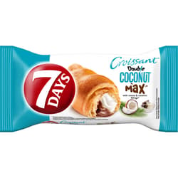 7Days Doub!e Max croissant kakaós és kókuszos töltelékkel