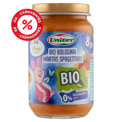 Univer Disney BIO Bolognai Mártás spagettivel 8 hónapos kortól