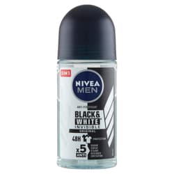 Nivea Men Roll-On Deodorant Black & White Invisible Original