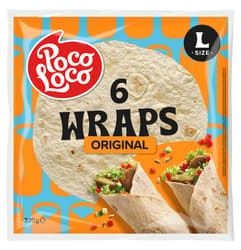 Poco Loco lágy tortilla wraps