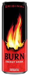 Burn Original szénsavas ital koffeinnel, inozitollal, guaranamag kivonattal, B-vitaminokkal