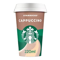 Starbucks Cappuccino UHT coffee milk drink
