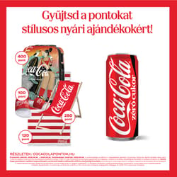 Coca-Cola Zero colaízű energiamentes szénsavas üdítőital édesítőszerekkel