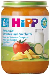 HiPP BIO tészta paradicsommal és cukkinivel bébiétel 6 hónapos kortól