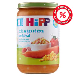 HiPP BIO zöldséges tészta sonkával bébiétel 8 hónapos kortól