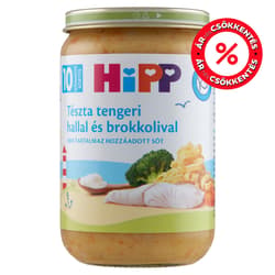 Hipp Tészta tengeri hallal és brokkolival 10 hónapos kortól