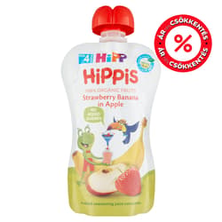 Hipp BIO HiPPiS Eper-Banán Almában 4 hónapos kortól
