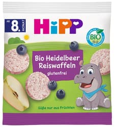 HiPP BIO Almás-Áfonyás rizskorong 8 hónapos kortól