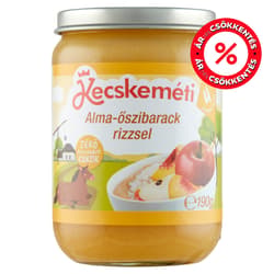Kecskemét apple and peach with rice