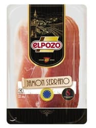 El Pozo Jamon Serrano sonka, szeletelt