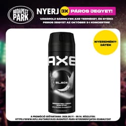 AXE Black dezodor, 150 ml
