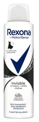 Rexona Invisible on black + white Clothes Antiperspirant Actions