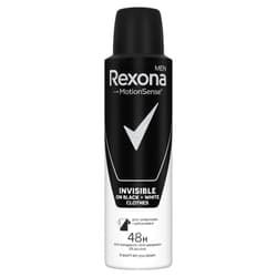 Rexona Men Invisible On Black + White Clothes Antiperspirant
