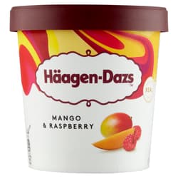 Häagen-Dazs Mango and Raspberry