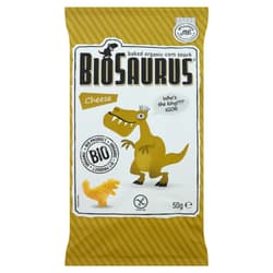 Corn snack with cheese 'BioSaurus Igor' BIO