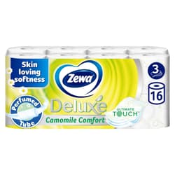 Zewa Deluxe Camomile Comfort 3 rétegű toalettpapír 16 tekercs