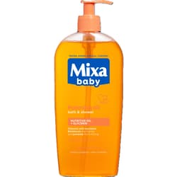 Mixa Baby habzó olaj fürdetéshez és zuhanyzáshoz babáknak