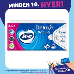 Zewa Deluxe 3-ply paper handkerchief Classic