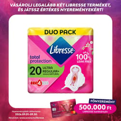 Libresse sanitary napkin Aloe Vera & Camomile Ultra wings Normal duo 2x10 pcs