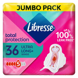 Libresse Ultra Long+ szárnyas egészségügyi betét