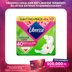 Libresse Regular+ Natural Care wings sanitary pad