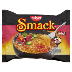Nissin Smack instant tésztaleves chili ízesítéssel