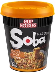 Nissin Soba instant tészta búzalisztből pekingi kacsa szósszal
