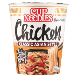 Nissin Cup Noodles instant tésztaleves csirkehús ízesítéssel