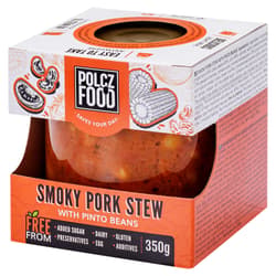 Shelf Smoked tender bean stew