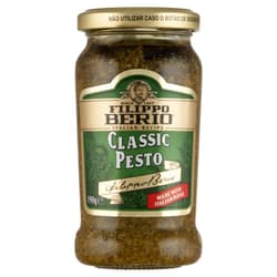 Filippo Berio Pesto Classic with basil