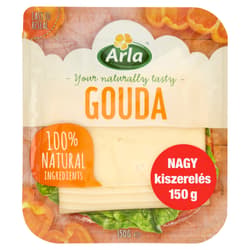 Arla sliced gouda cheese