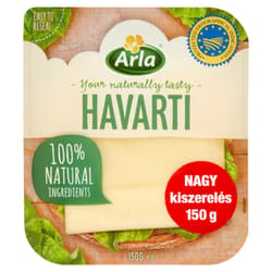 Arla is a sliced old-fashioned fat-rich, semi-hard cheese
