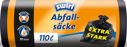 Swirl extra strong garbage bag 110L