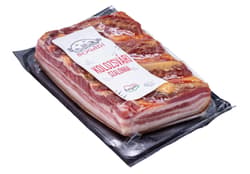 Cluj bacon cut vacuum-packed