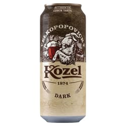 Velkopopovický Kozel Dark barna sör 3,8%