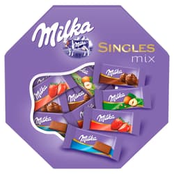Milka Singles Mix alpesi tejcsokoládé válogatás