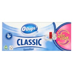Ooops! Sensitive 3-ply paper handkerchief
