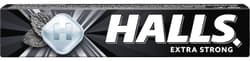 Halls extra erős mentol-eukaliptusz ízű töltetlen keménycukorka