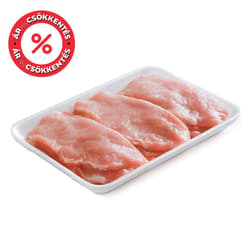 Friss csirkemellfilé szelet "A" minőségű