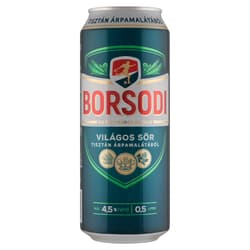 Borsod light beer 4.5%
