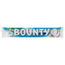 Bounty coconut slices dipped in milk chocolate