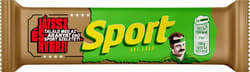 Slice of rum-flavored cocoa flavored with sports dark chocolate