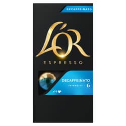 L'OR Decaffeinato - Nespresso kompatiblis kávékapszula (koffeinmentes)