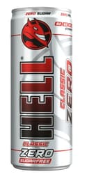 HELL Zero tuttifruttiízű, koffeintartalmú, szénsavas, alkoholmentes ital édesítőszerekkel