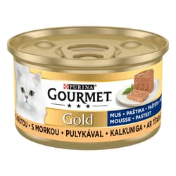 Gourmet Gold Paté with Turkey Complete Pet Food for Adult Cats 85 g