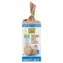 RiceUp! Eat Smart Puffed Brown Rice Slices with Millet and Amaranth