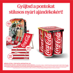 Coca-Cola Zero colaízű energiamentes szénsavas üdítőital édesítőszerekkel 4 x 330 ml